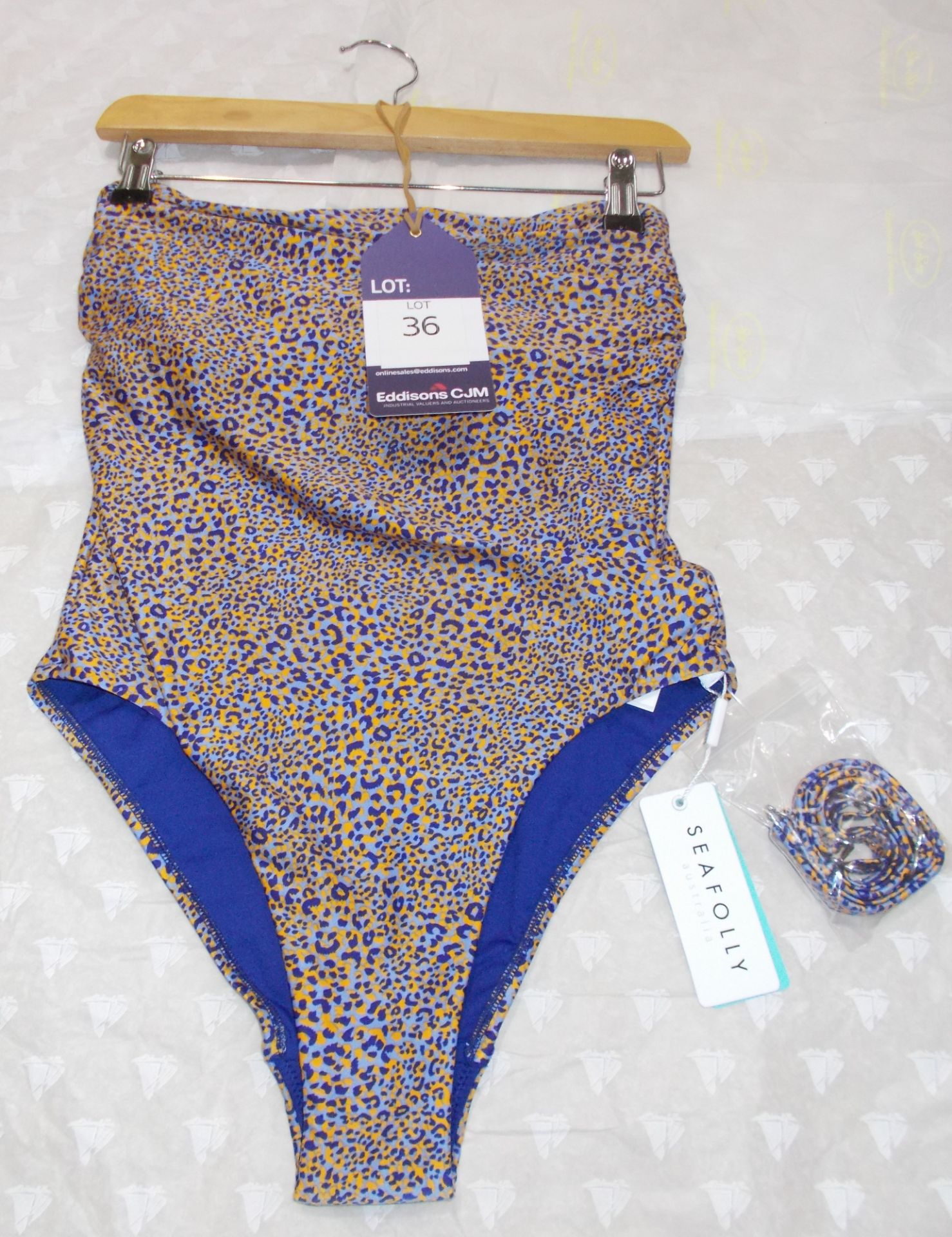 Seafolly Ladies Bathing Costume, Size 10DD, Rrp. £120