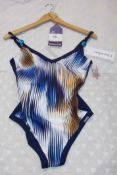 Charmline Ladies Bathing Costume, Size 12D, Rrp. £119