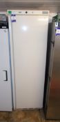 Polar upright freezer. Dimensions: H: 6ft, x W: 2ft, x D: 2ft. *Please note, this item is located in