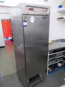 Foster upright mobile freezer. Dimensions: H: 6ft 8 x W: 2ft 2 x D: 2ft 2