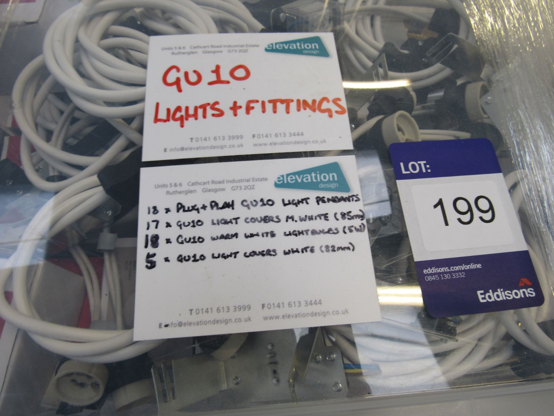 Quantity GU10 Light Fittings - Image 2 of 2