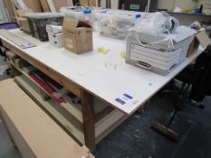 Fabricated Laying Out Table