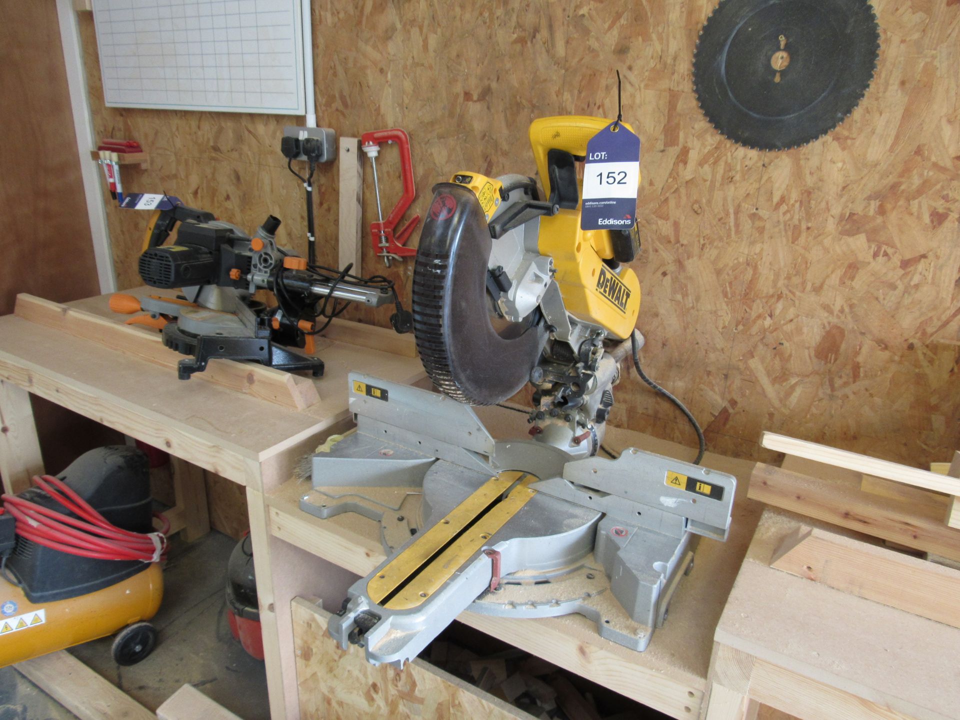 Dewalt D7187 Chop Saw, with mitre - Image 2 of 3