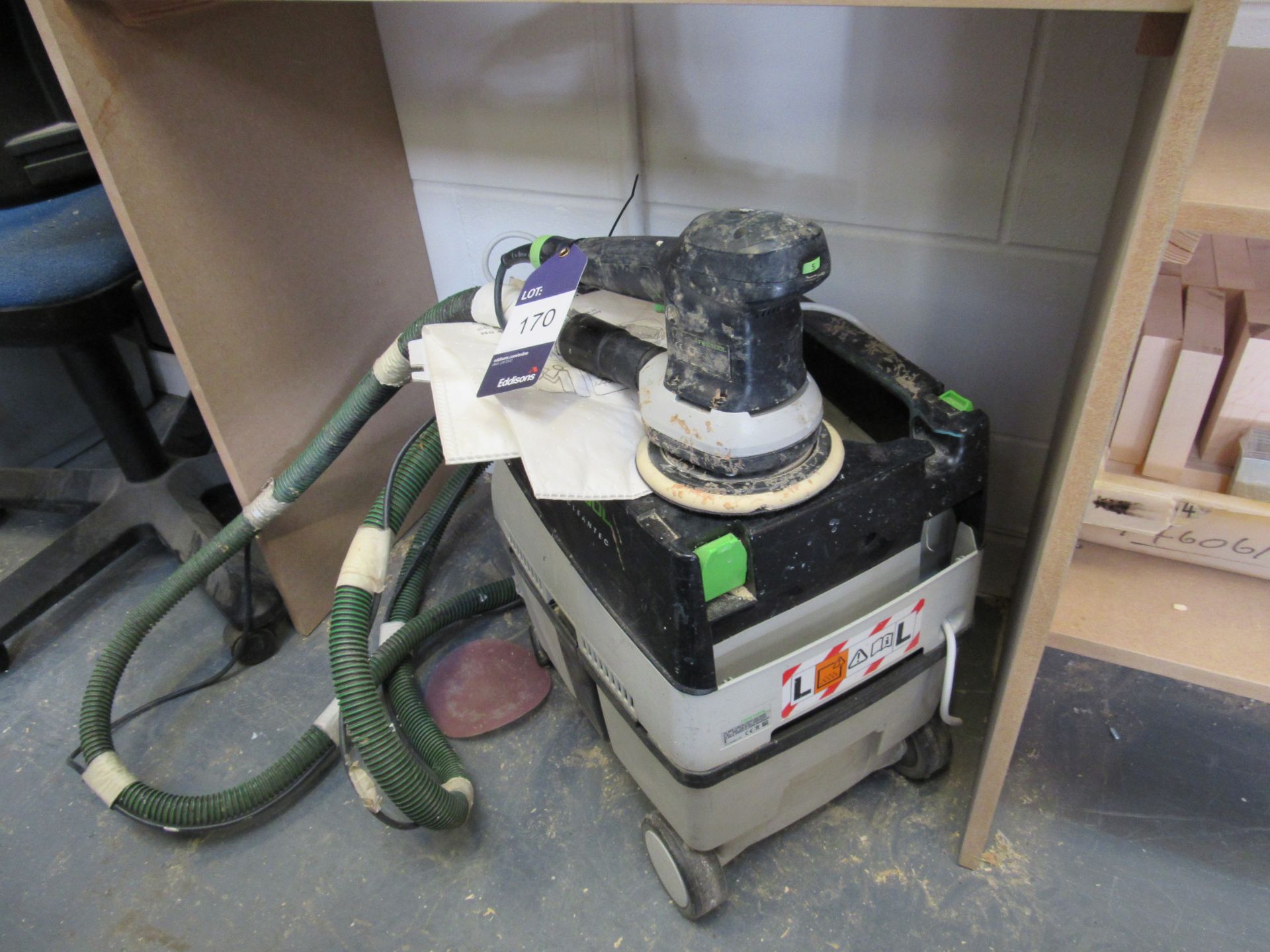 Festool ETS150/3 EG Orbital Sander with Festool CTL Midi Hoover Dust Extractor - Image 2 of 3