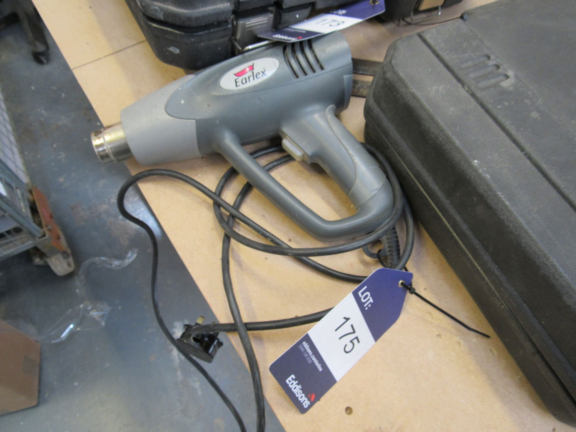 Earlex HG1500 Heat Gun, 1500W, 330C – 510C, Serial Number HN028996