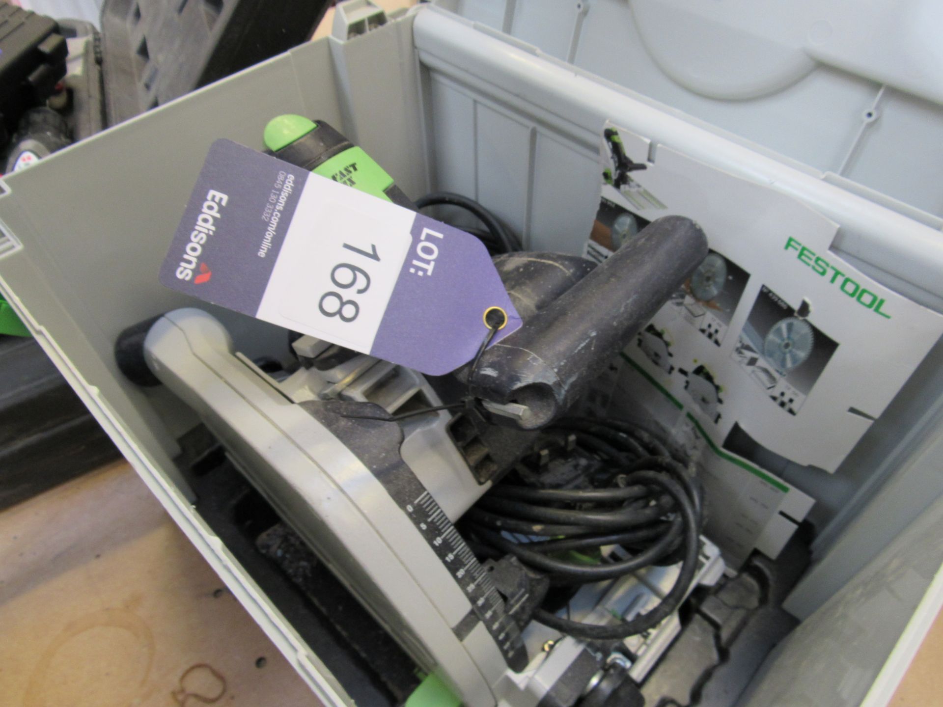 Festool TS55EBQ Rip Saw & Guide, 240v, No S61171, 1200W - Image 3 of 4