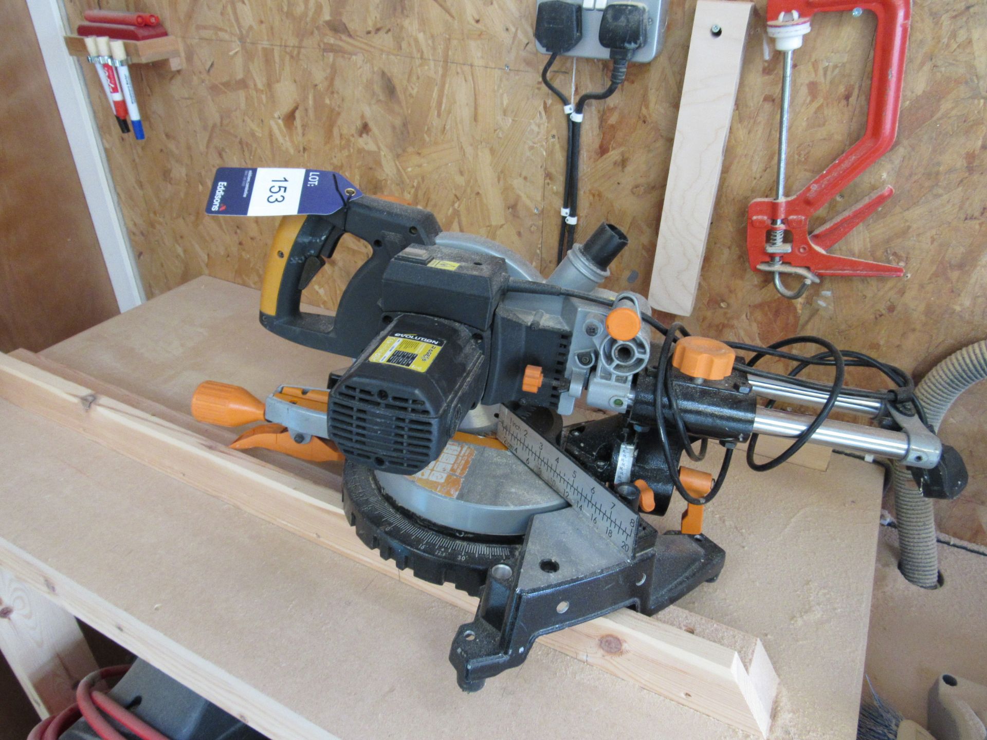Evolution Rage S Chop Saw, with mitre - Image 2 of 2