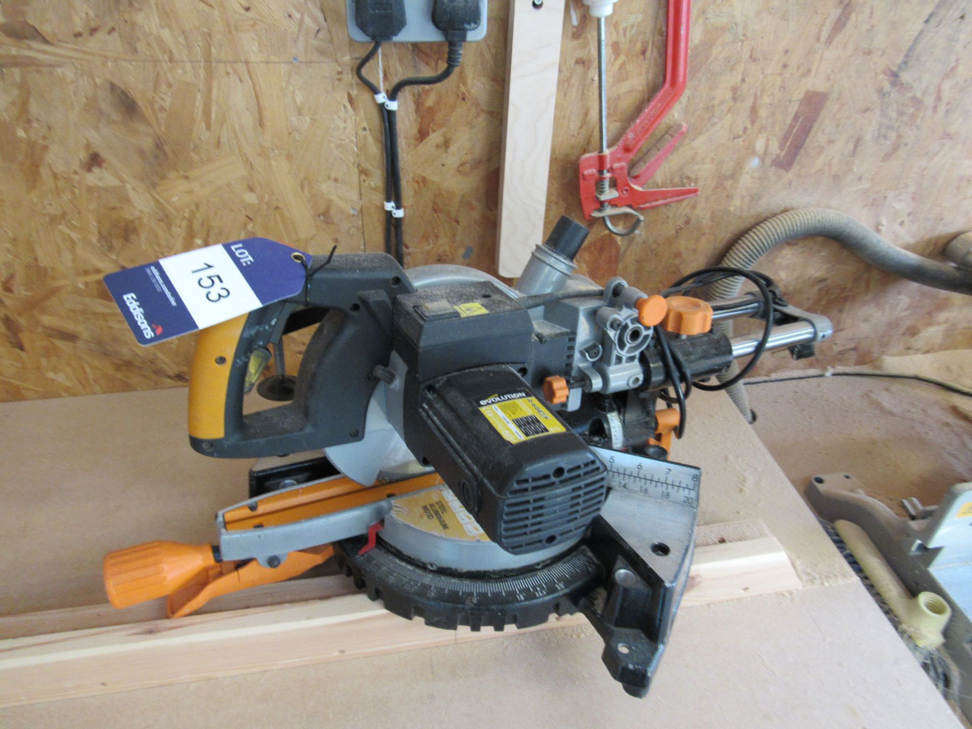 Evolution Rage S Chop Saw, with mitre