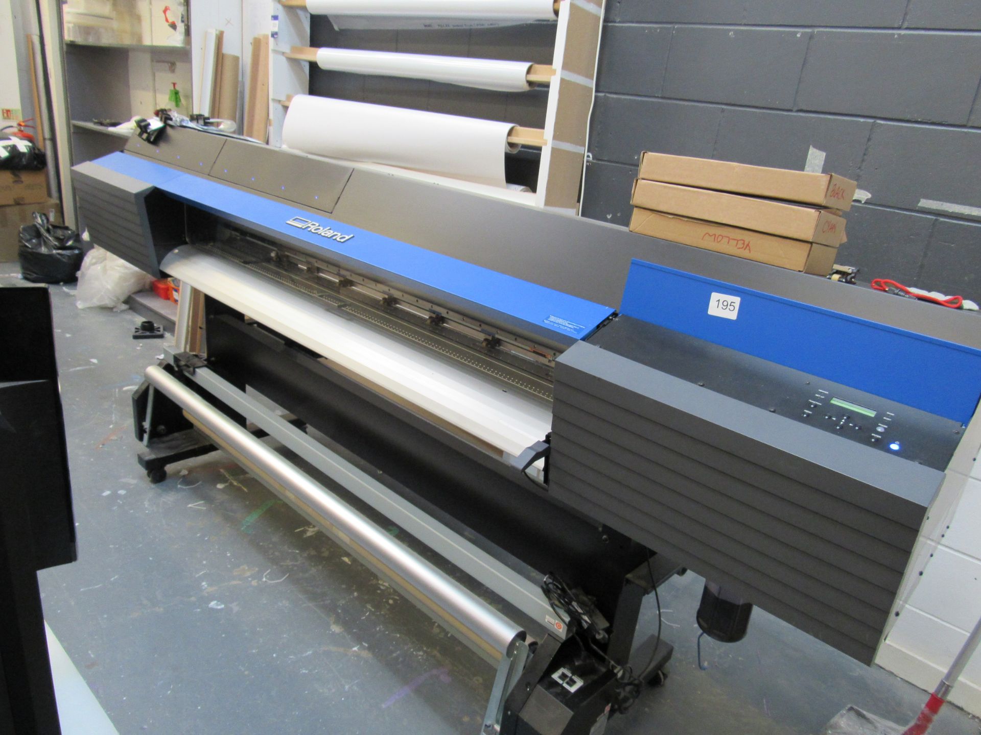 Roland True Vis VG 640 Wide Format Digital Printer, Serial Number ZCV1072, 2016 - Image 2 of 10