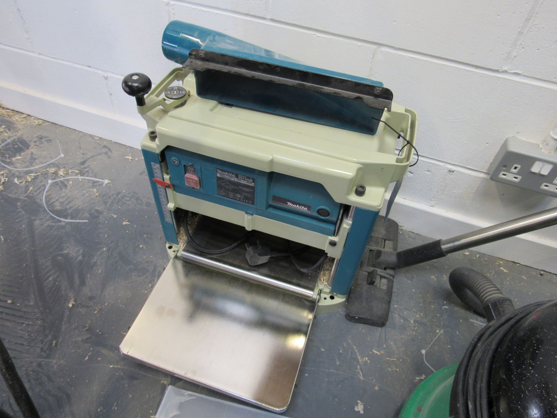 Makita 2012 NB Planet/Thicknesser 304mm, 230v, 2015, Serial Number 116577K - Image 3 of 4