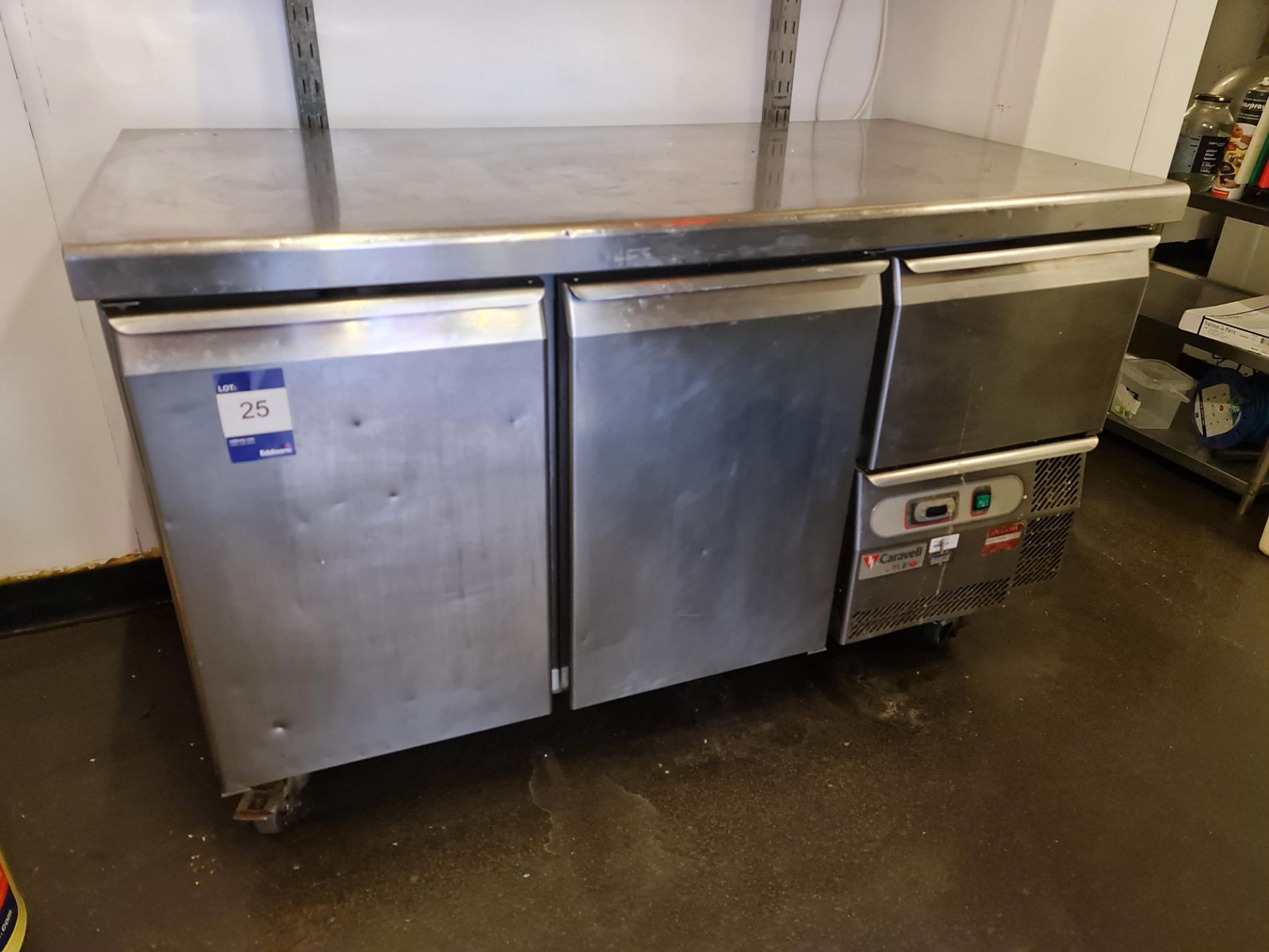 Caravell Double Refrigerated Counter