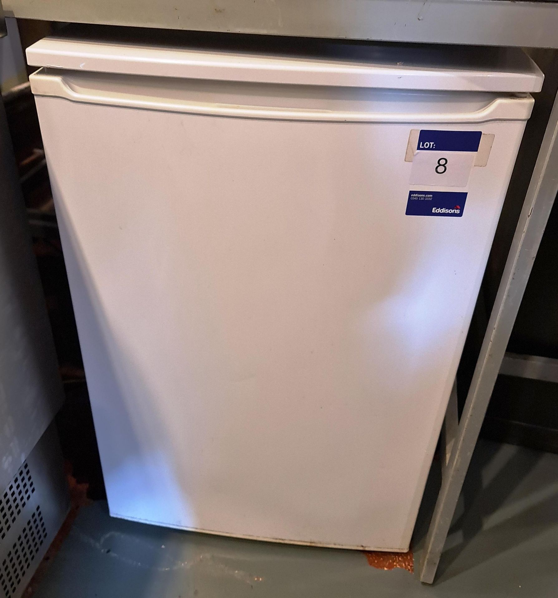 Three White & One Grey Undercounter Fridges - Image 2 of 3