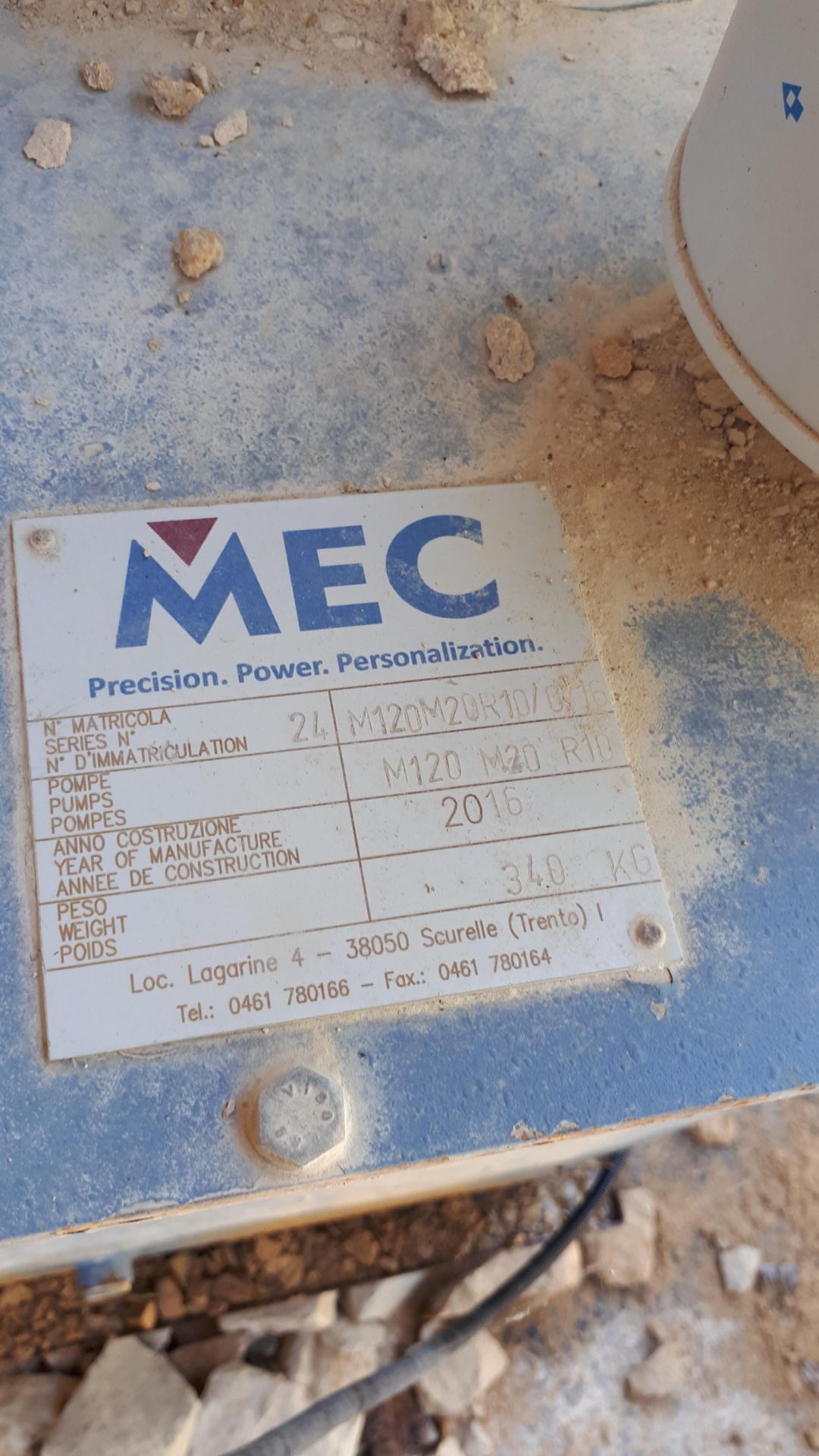 MEC C320 Stone Splitter/Guillotine machine, Serial - Image 10 of 18