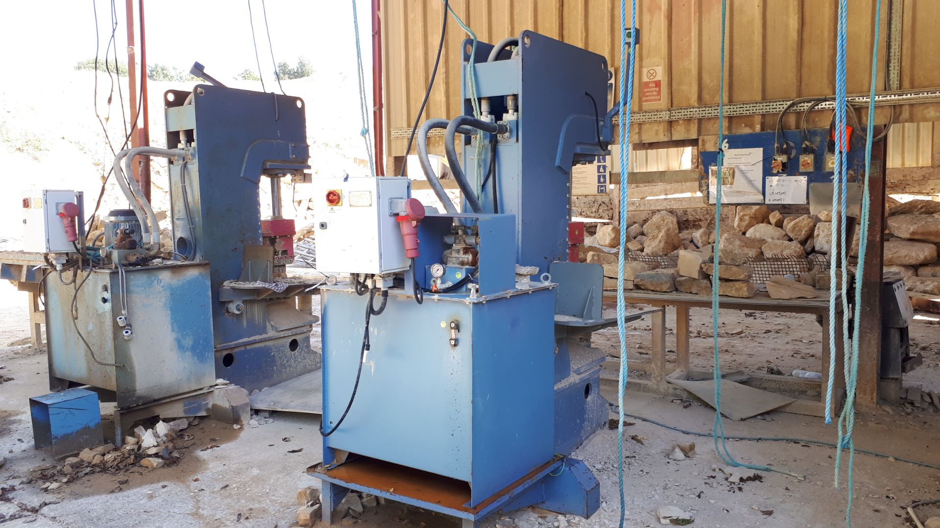 MEC C320 Stone Splitter/Guillotine machine, Serial - Image 6 of 18