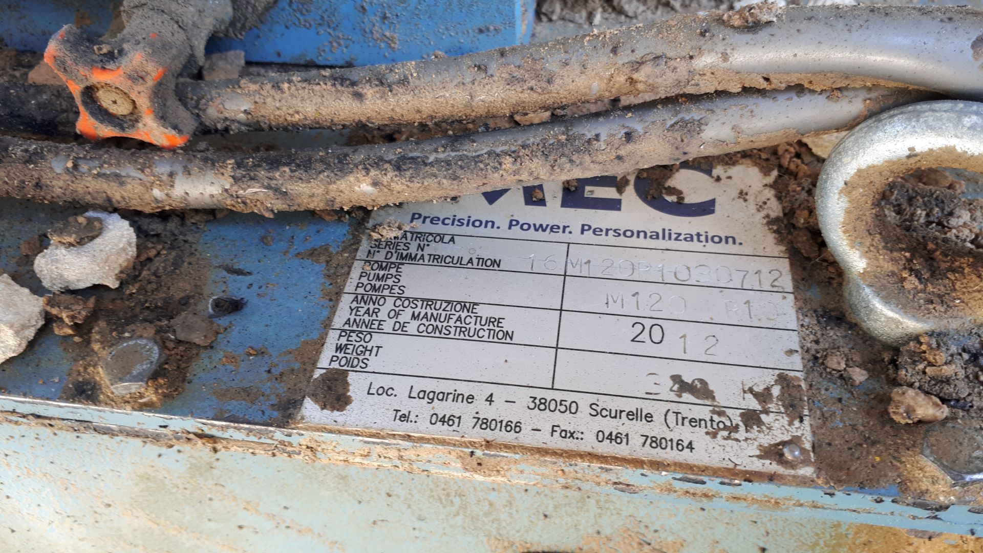 MEC C320 Stone Splitter/Guillotine machine, Serial Number P0932600712 (2012). Damaged operator - Image 9 of 20