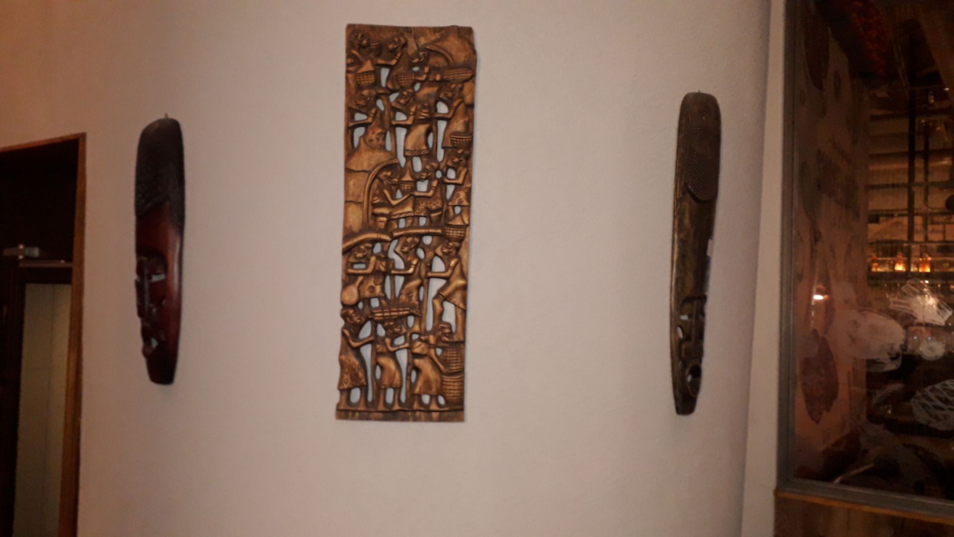 3 x African Wood Carvings