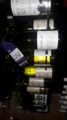 2 x Deakin Estate Reisling, 6 x First Fleet Chardonnay, 5 x Niel Jouber Sauvignon Blanc, 4 x