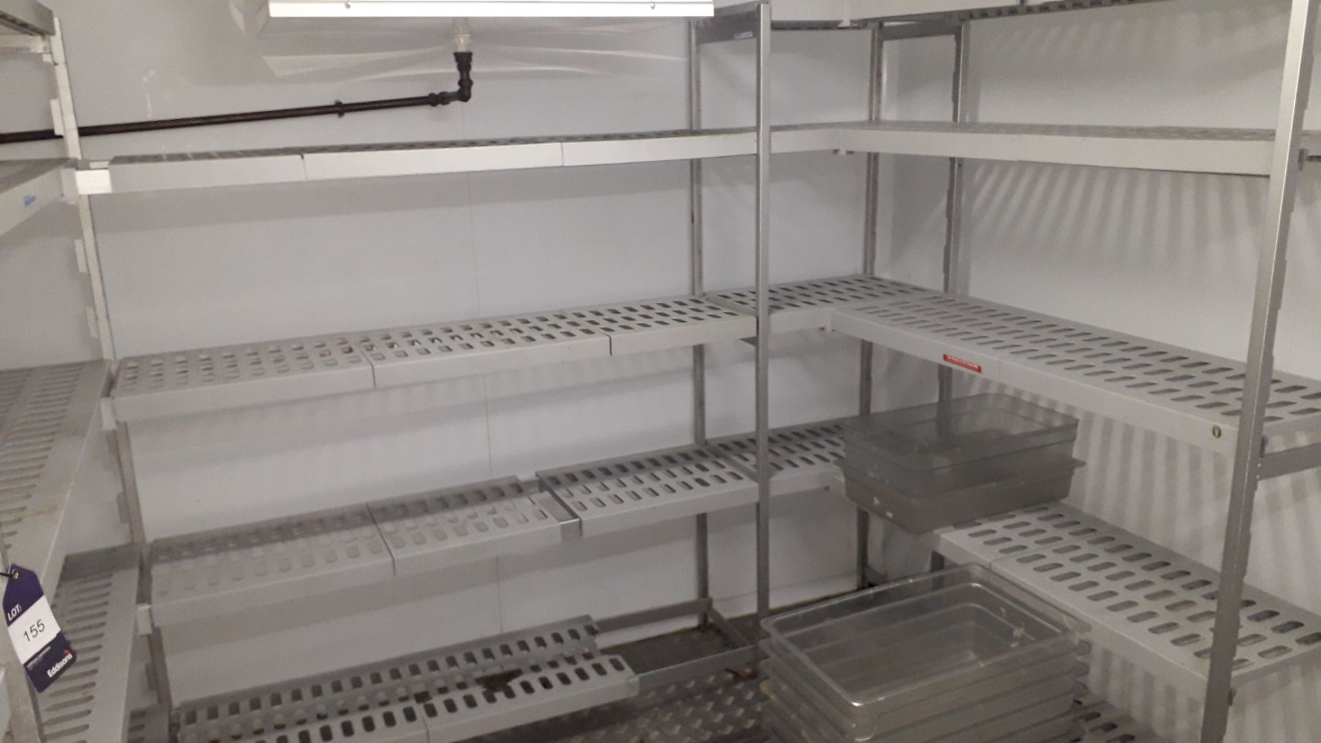 5 Aluminium and 1 x Plastic Shelving Units (Excludes Contents) - Image 2 of 3