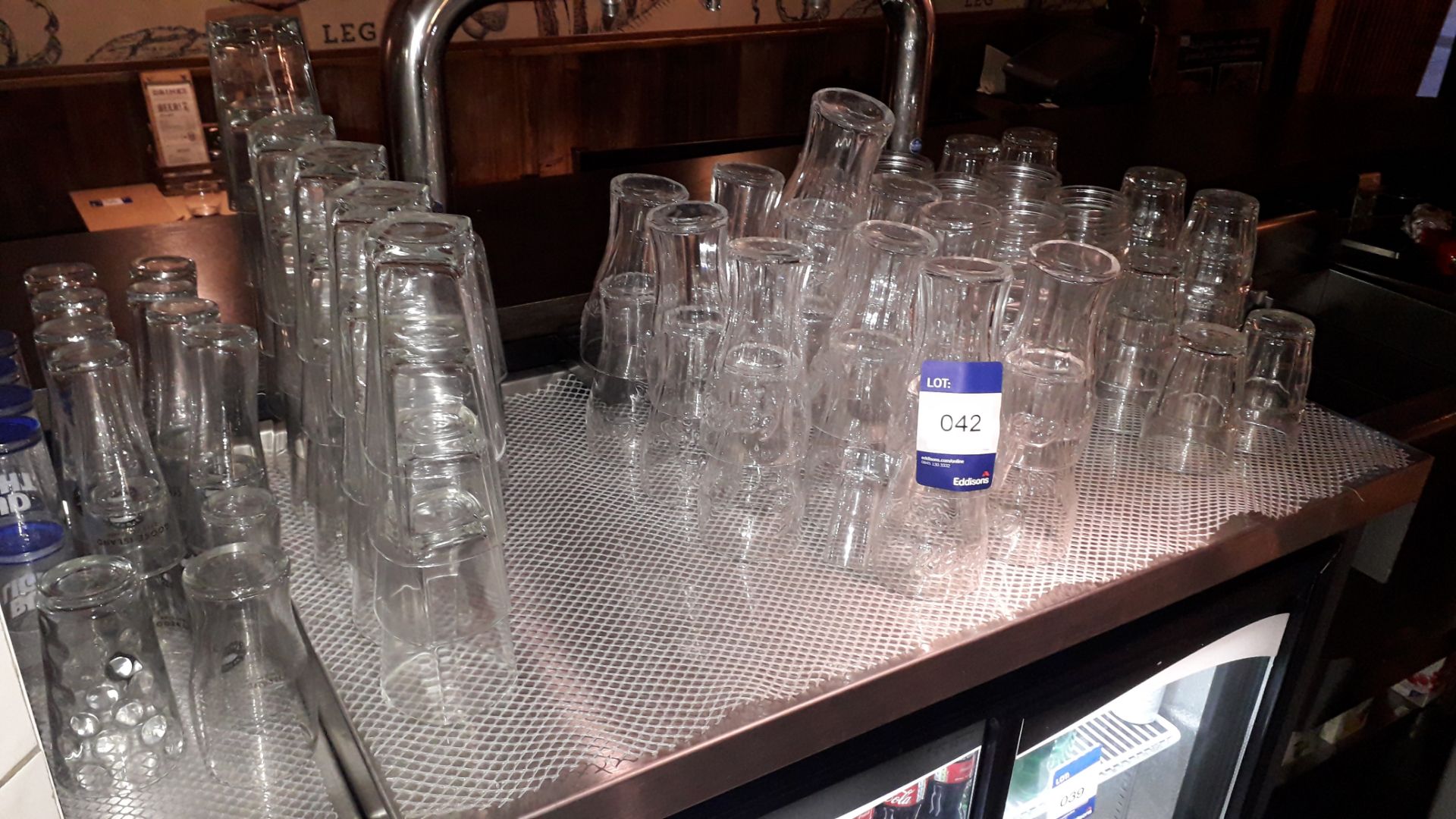 Quantity of Branded and Unbranded Glassware and Cutlery to Bar and Restaurant Area