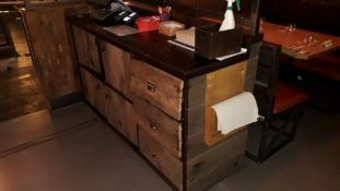 Timber Waiter Station 1800mm