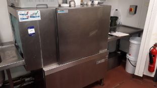 Winterhalter STR Conveyor Dishwasher with Feed and