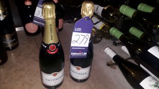 2 x Tattinger Champagne Brut