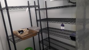 2 x Wire Shelving Units