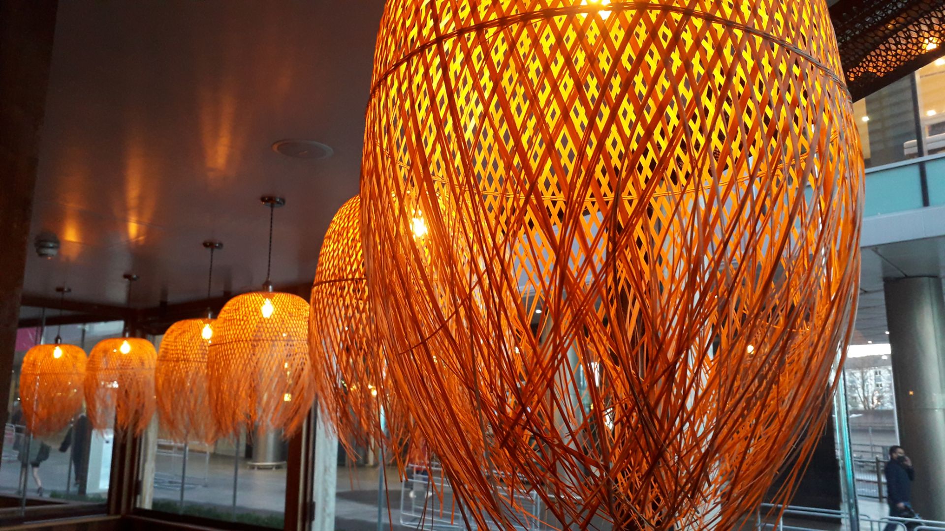 6 x Dried Grass Lampshades (Lampshade Only Excludes Fittings)