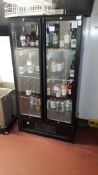 Osborne 3500 Double Door Display Refrigerator (Excludes Contents)