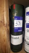 2 x Glenfiddich 12 Year Old Single Malt Scottish Whisky