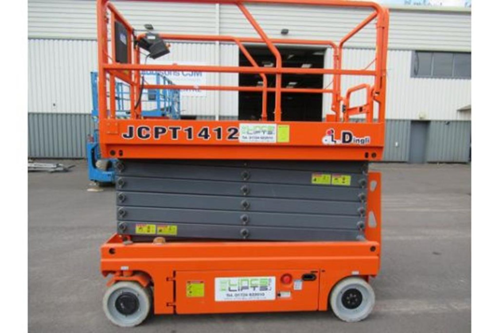 Dingli JCPT 1412 DC 24V electric scissor lift - Image 6 of 7