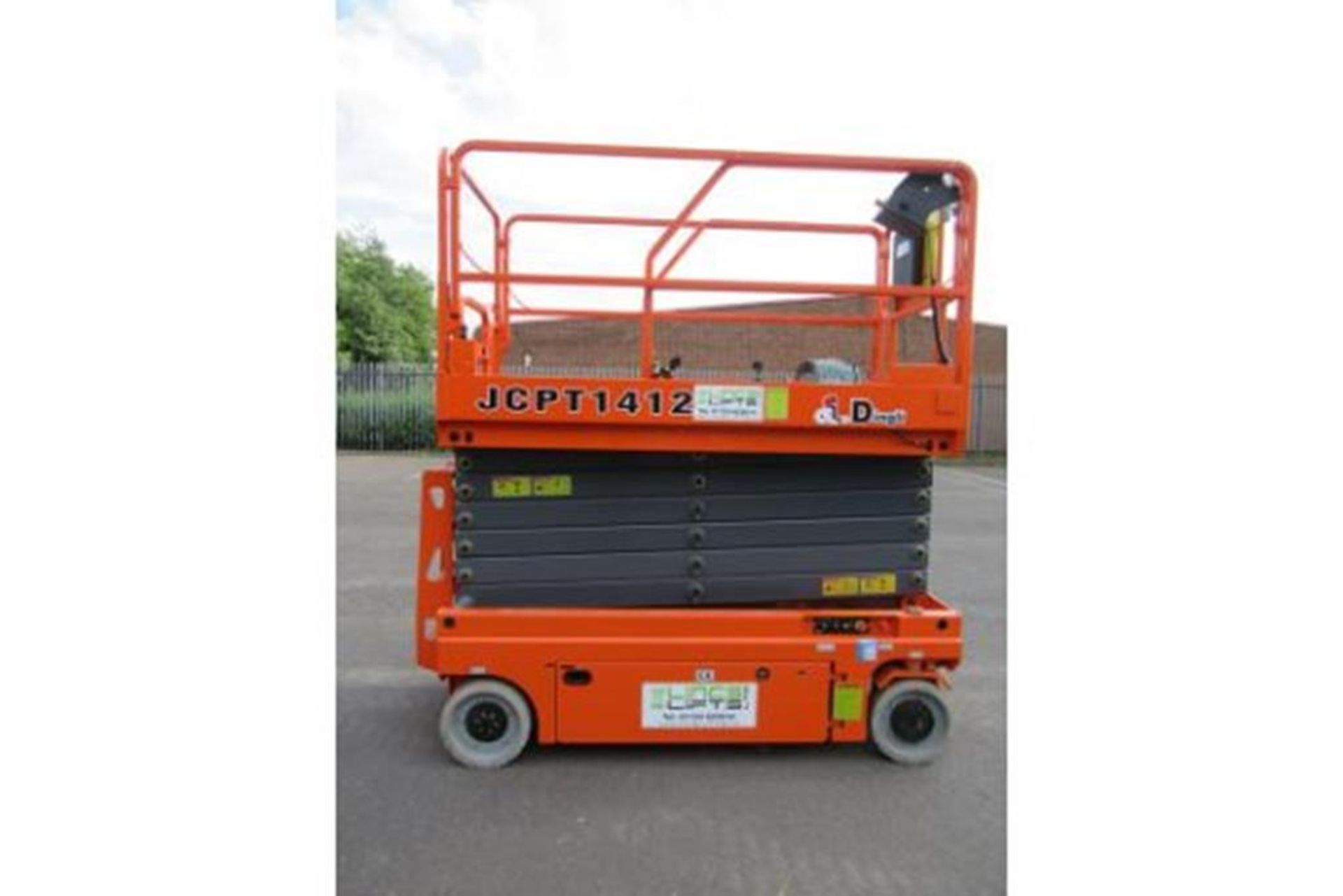 Dingli JCPT 1412 DC 24V electric scissor lift - Image 7 of 7