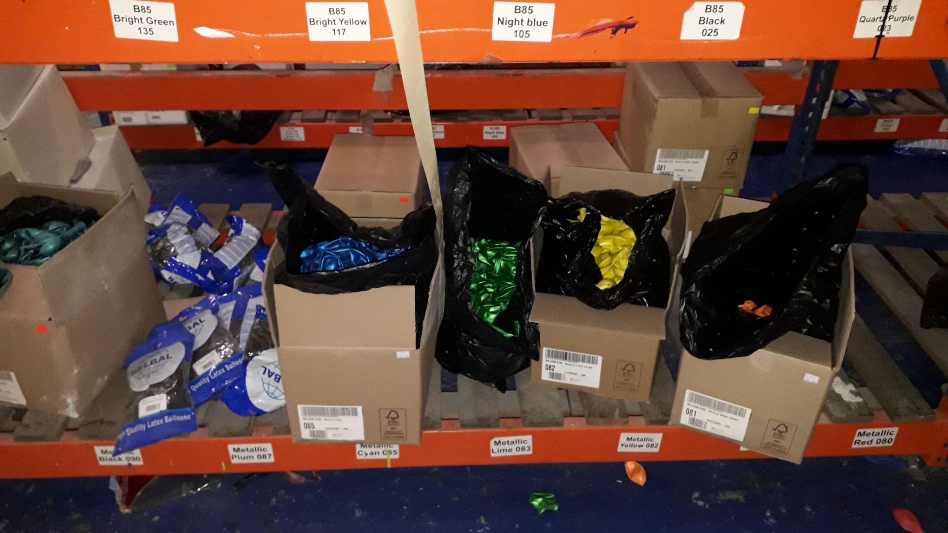 Large Quantity of Balloon Stock throughout Unit 4 Workshop - Image 6 of 9