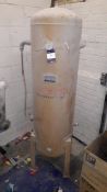 Rednal 250Ltr Welded Steel Vertical Receiver, Serial Number 11175/009 (Spares or Repair)