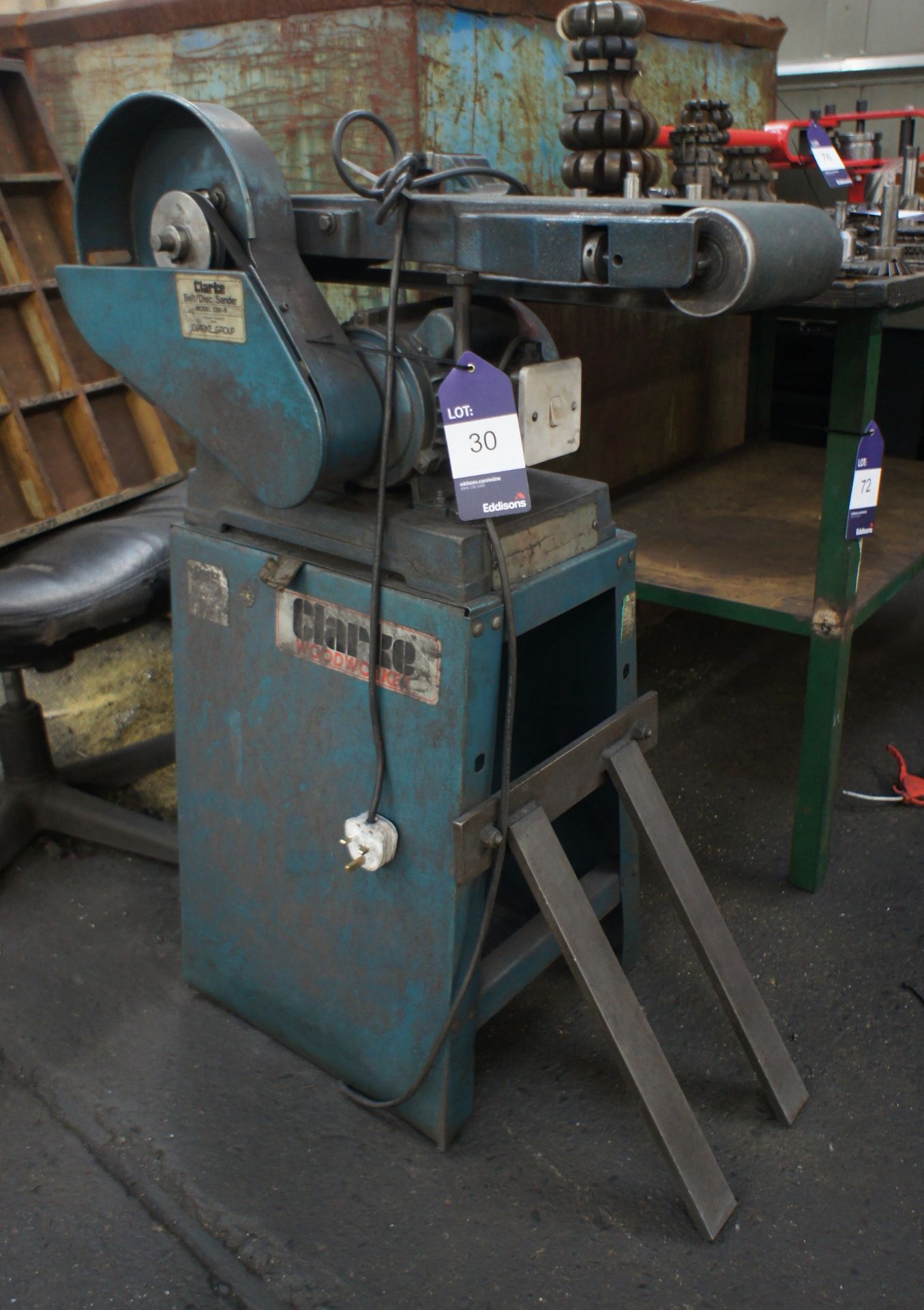 Clarke CS6-9 Belt/Disc Sander