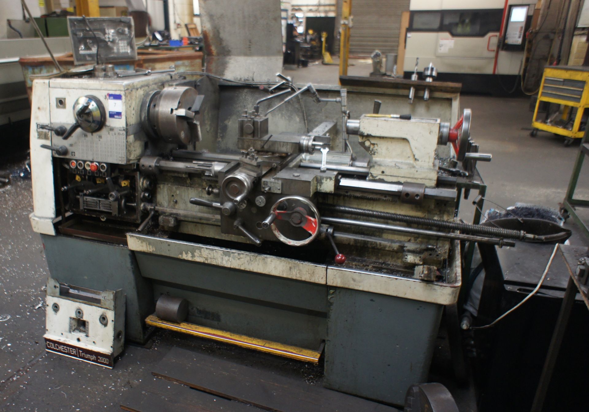 Colchester Triumph 2000 Centre Lathe, SOB 9in, 2-A - Image 2 of 6