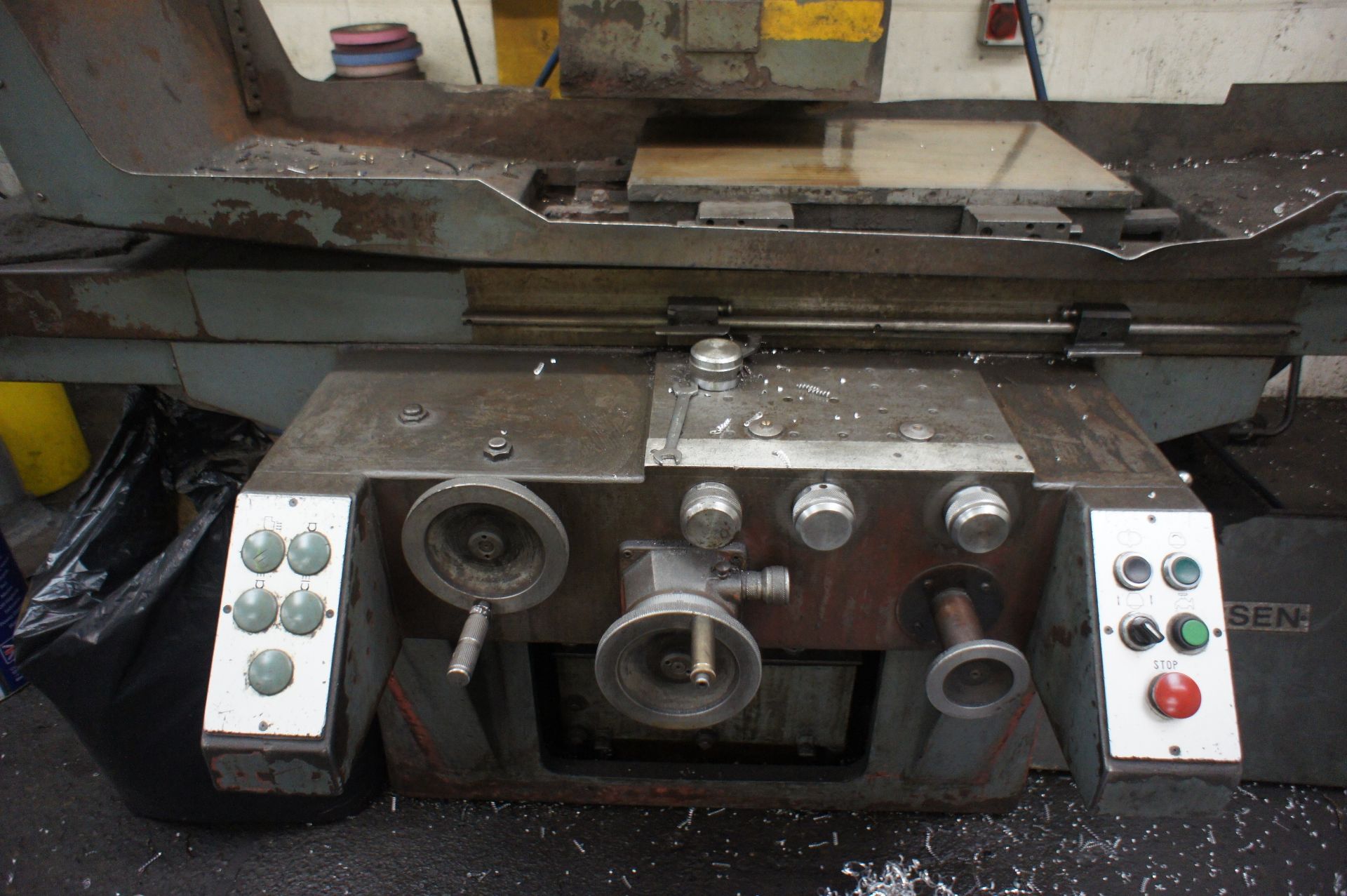 Jakobsen Surface Grinder with magnetic chuck/bed 6 - Image 3 of 4