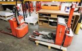 Panther Maxi Electric Pallet Truck, s/n 14317 & Lo