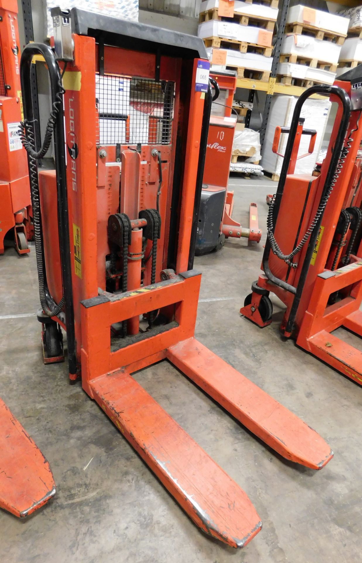 Logitrans LL1000TE Electric Pallet Truck, s/n 2117