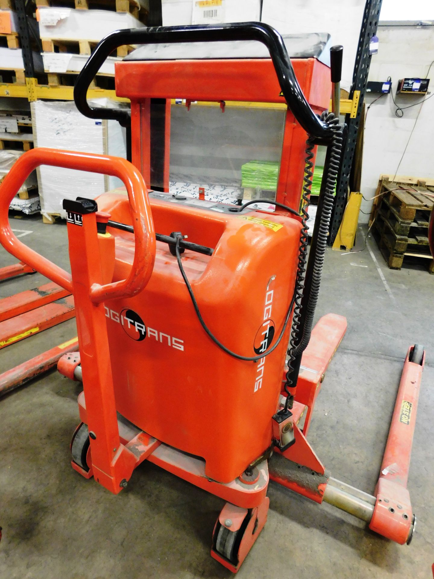 Logitrans LL100/TES Electric Pallet Truck, s/n 344 - Image 2 of 2