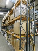 Eleven Bays Boltless Pallet Racking (24” Wide & Ap