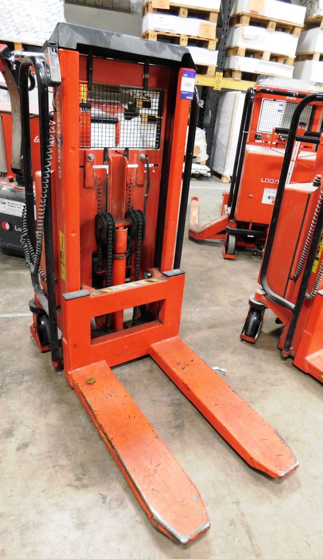 Logitrans LL1000TE Electric Pallet Truck, s/n 9357