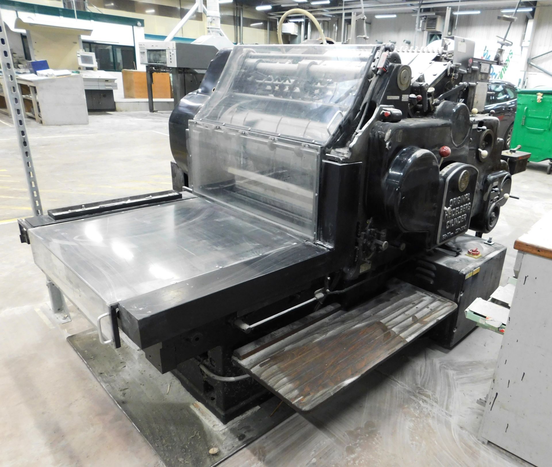 Original Heidelberg Cylinder Press 56 x 77cm Seria - Image 2 of 4