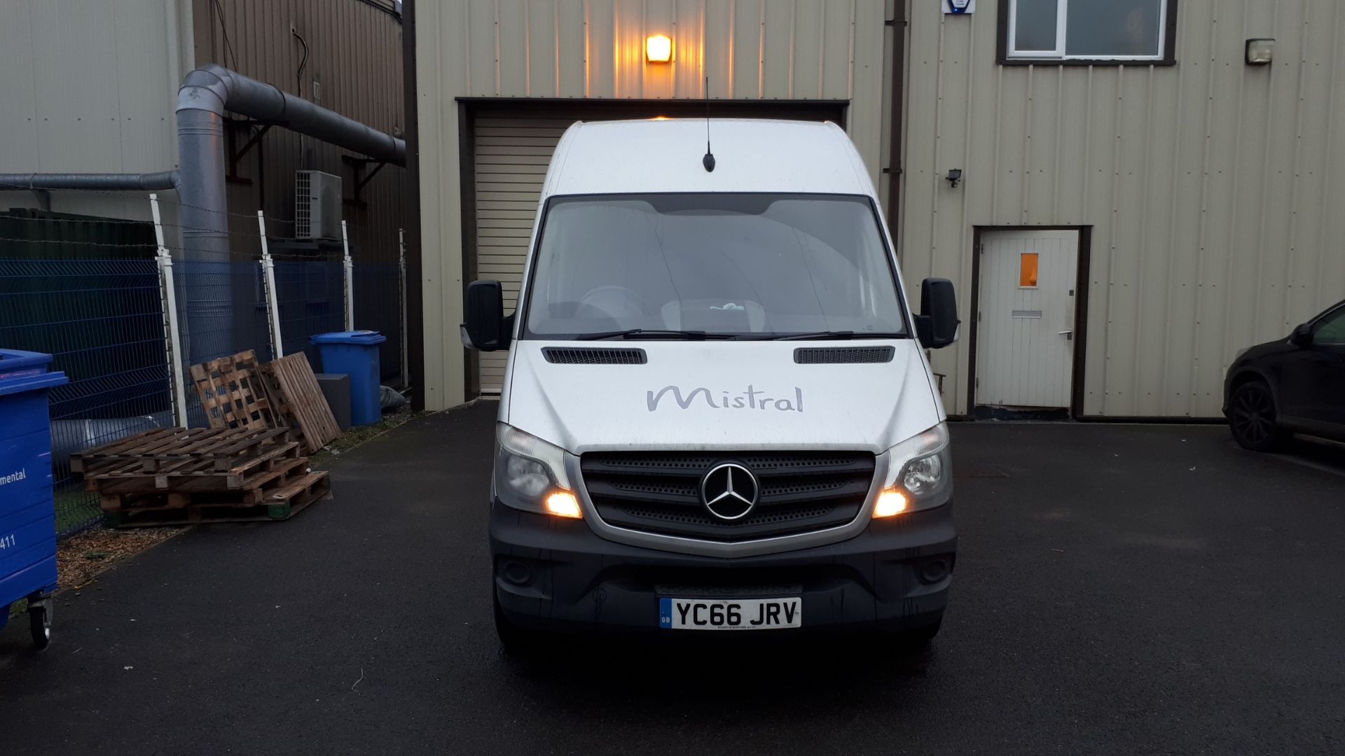 Mercedes Benz Sprinter 313 CDI 3.5t High Roof Van, registration YC66 JRV, first registered 30 Septem - Image 4 of 15