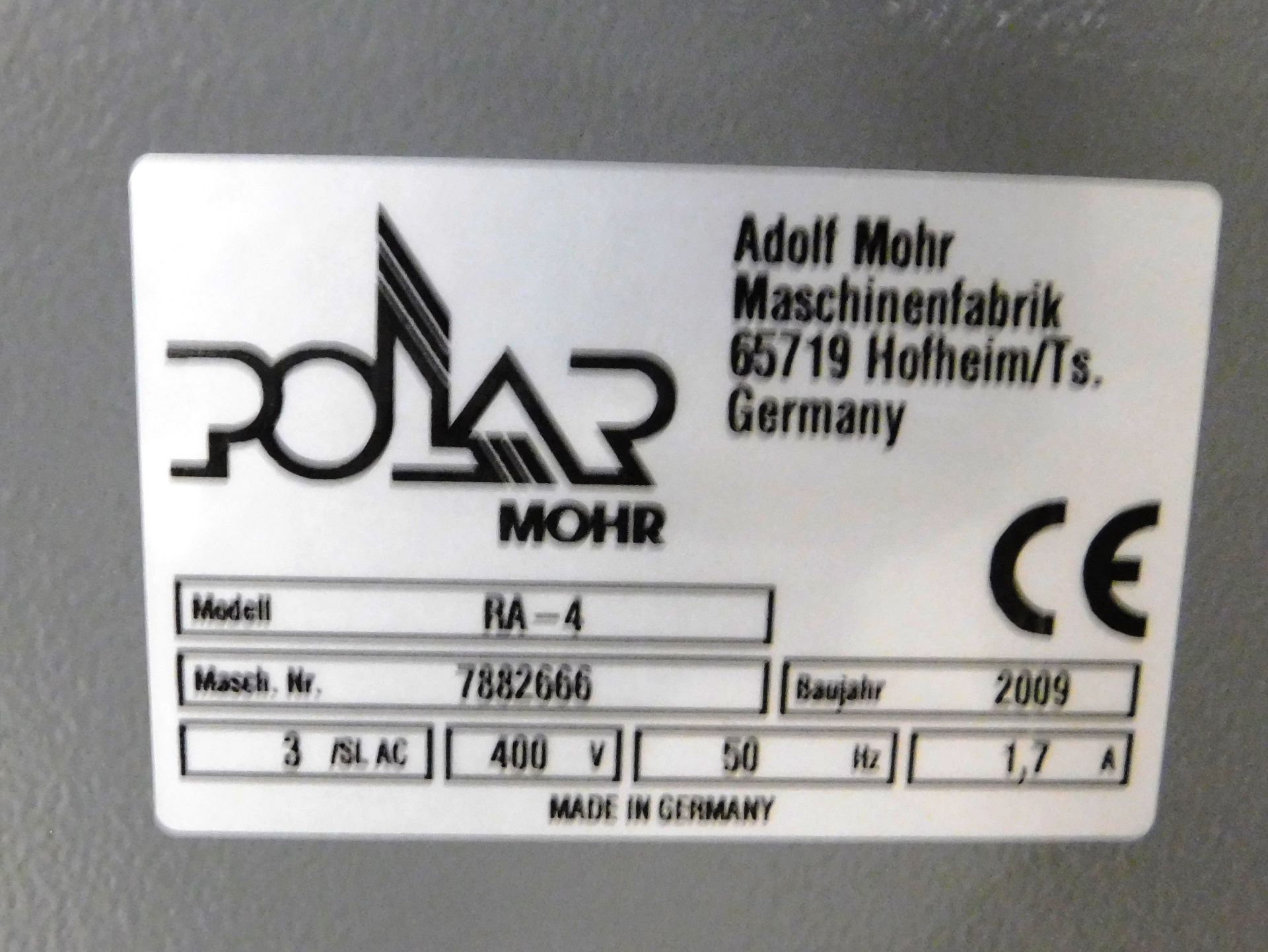 Polar RA-4 Automatic Jogger Serial Number 7882666 - Image 2 of 2