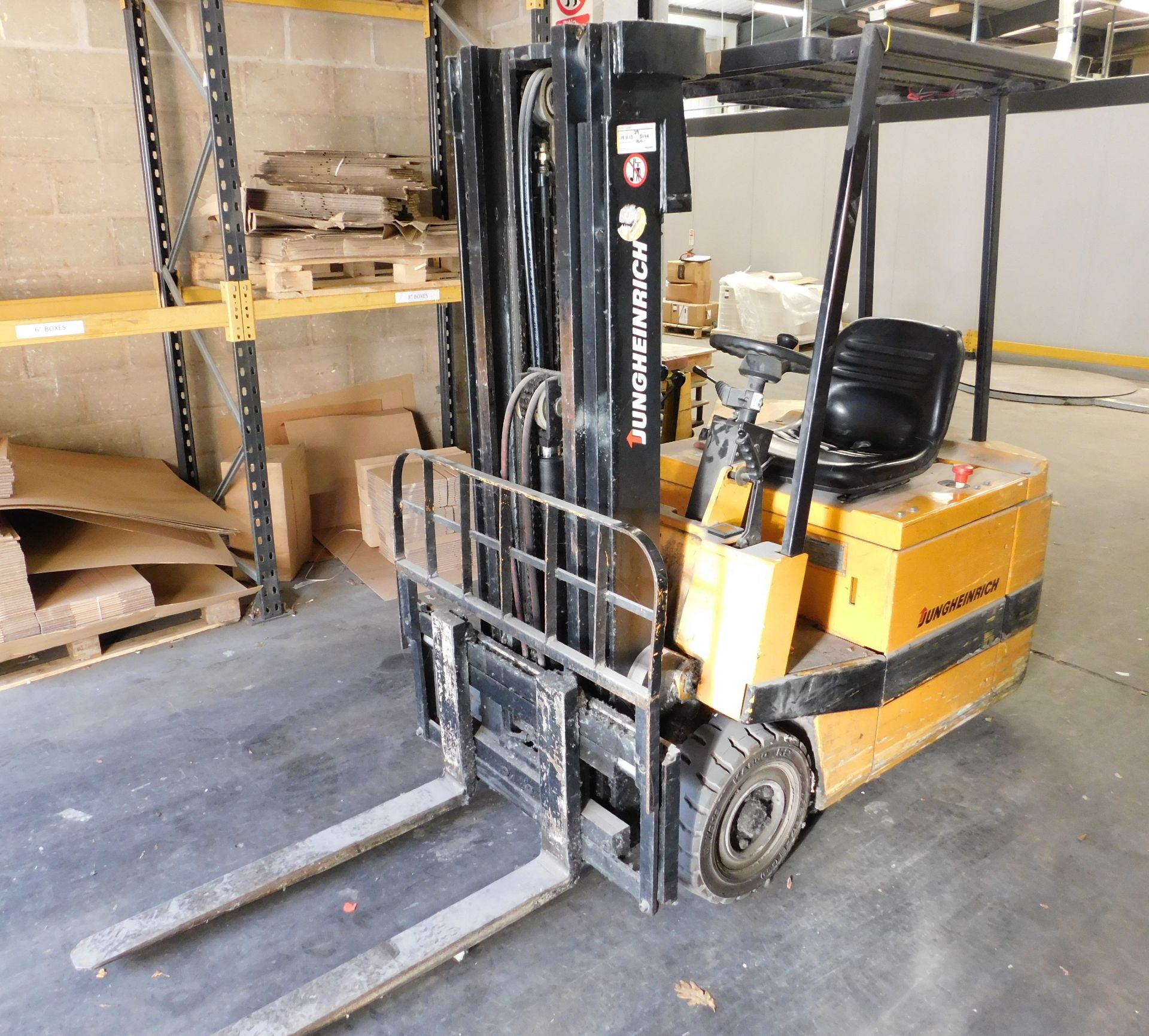 Jungheinrich Electric Forklift, Type 86730560, s/n