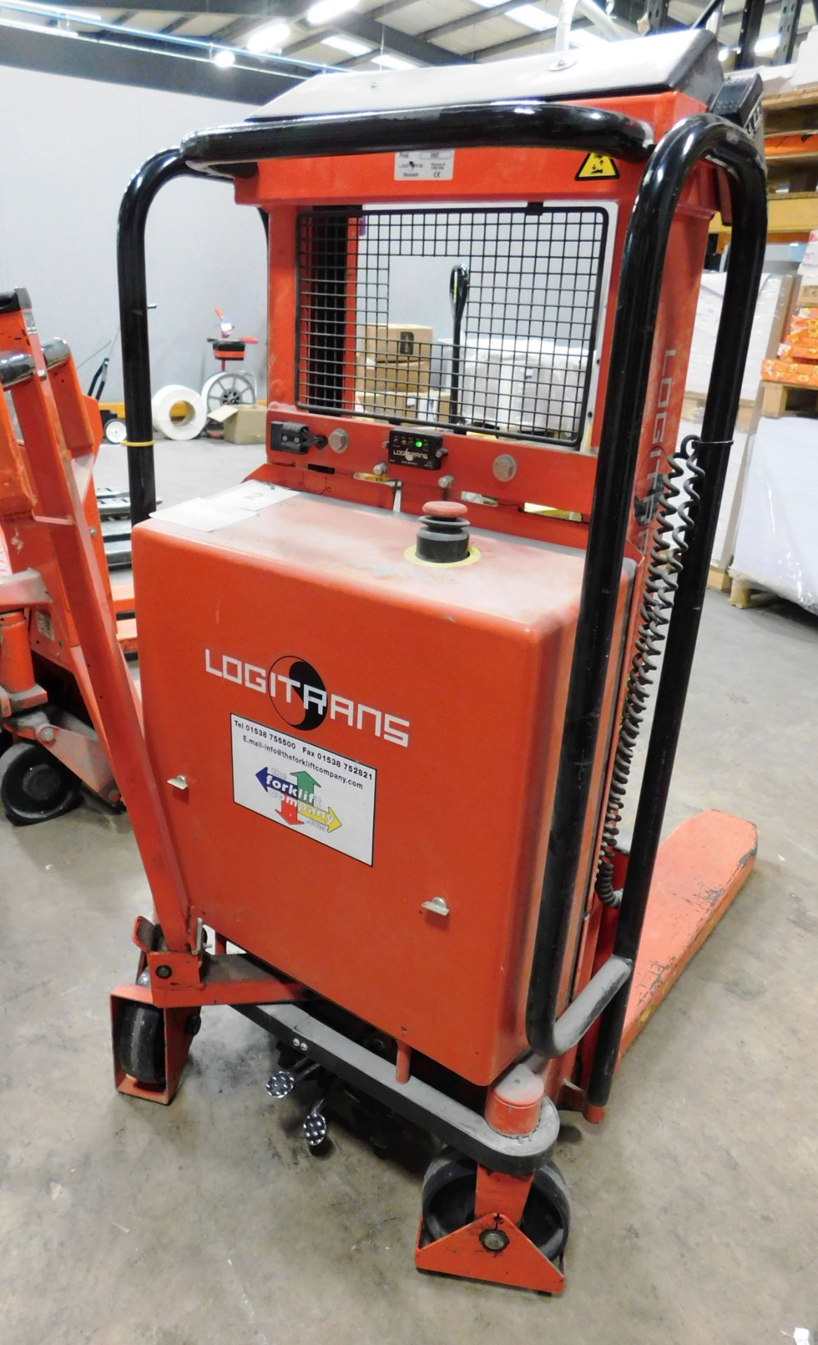 Logitrans LL1000TE Electric Pallet Truck, s/n 2117 - Image 2 of 2