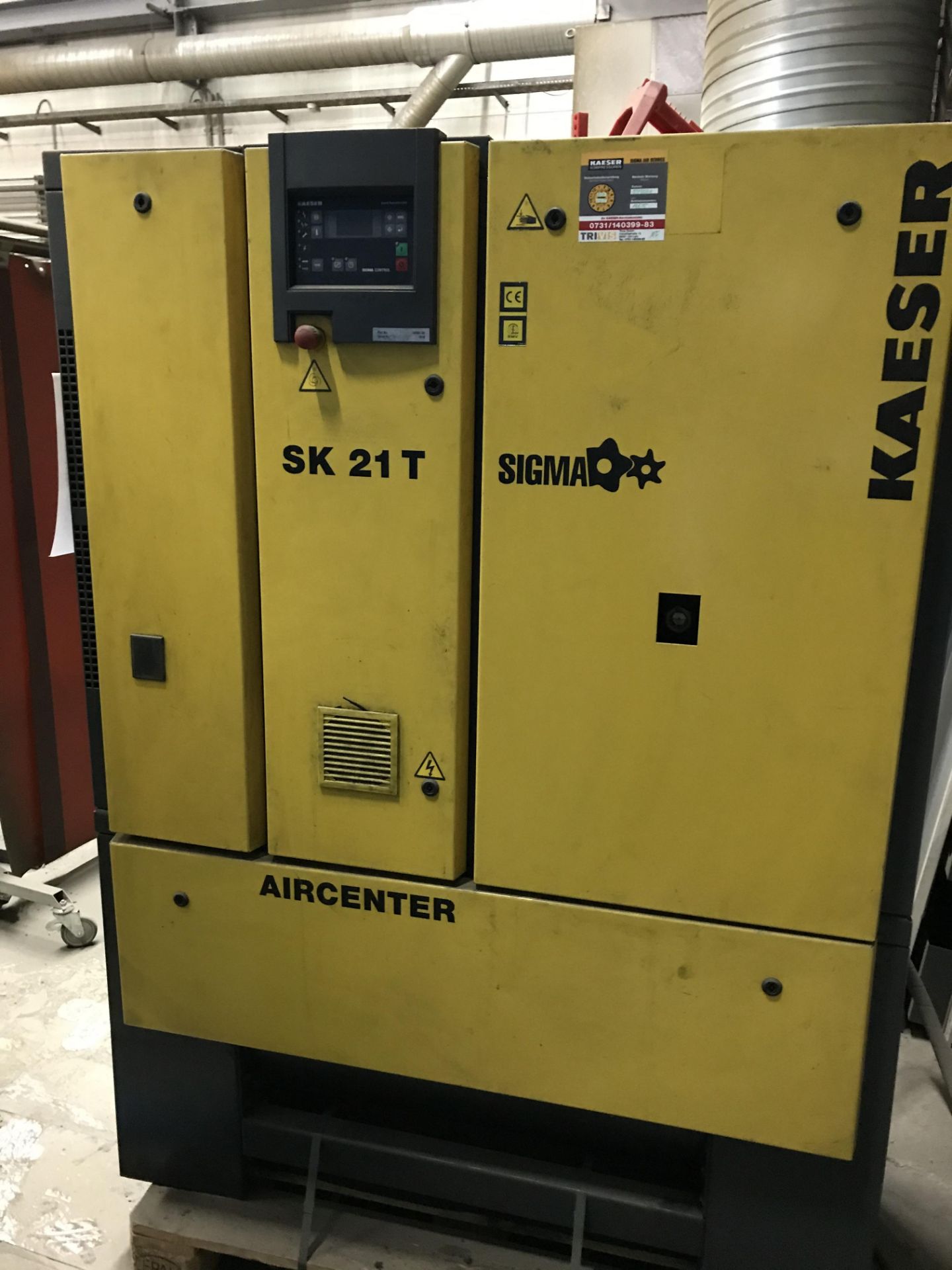 Kaeser SK21T Packaged Screw Compressor - Image 4 of 4