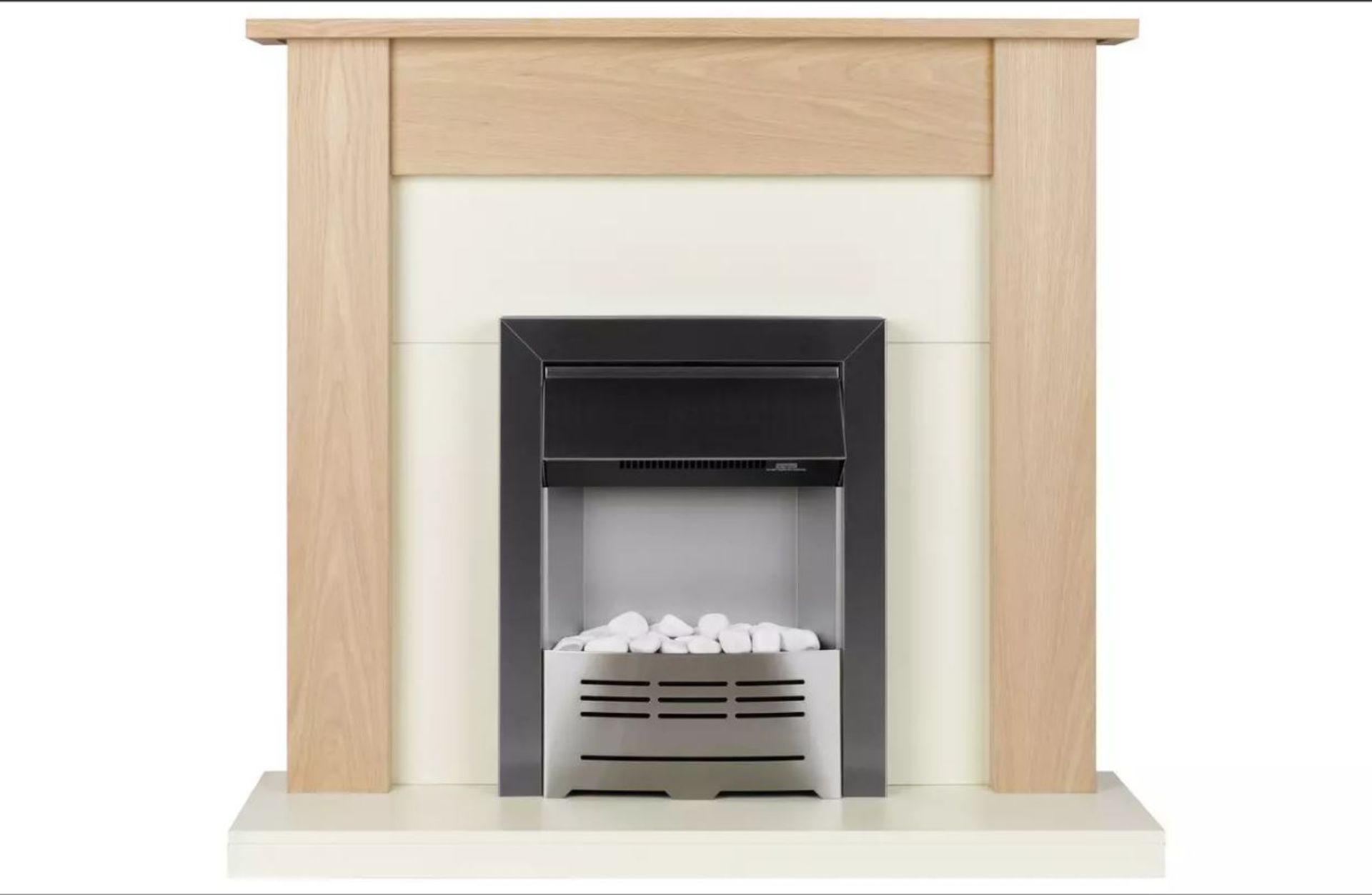 52 x Brand New Boxed Beldray Earlesworth 2kW Electric Fire Suite - Oak & Ivory. RRP £229.99 each. - Image 9 of 9