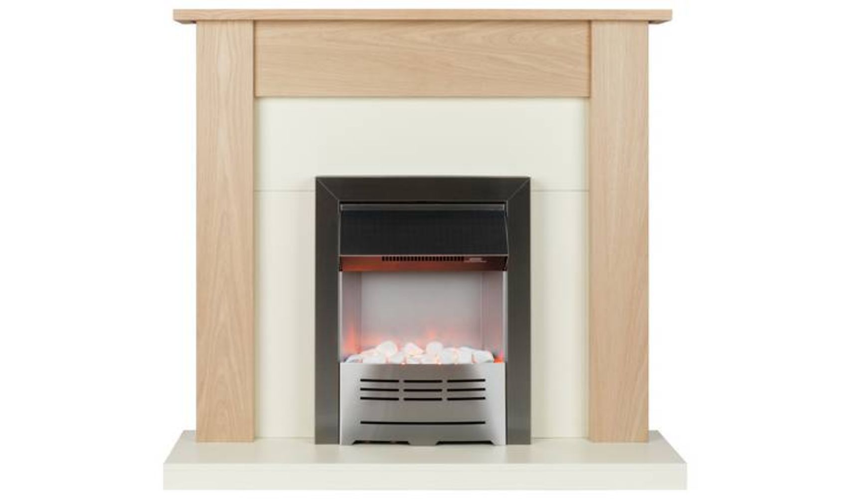 52 x Brand New Boxed Beldray Earlesworth 2kw Electric Fire Suites – Offered for Sale in One Lot
